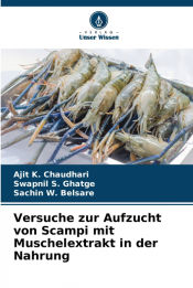 Portada de Versuche zur Aufzucht von Scampi mit Muschelextrakt in der Nahrung