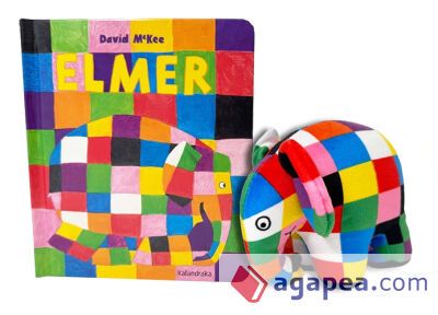 Elmer. Libro e boneco Elmer. Libro e boneco