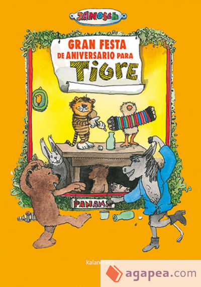 Gran festa de aniversario para tigre