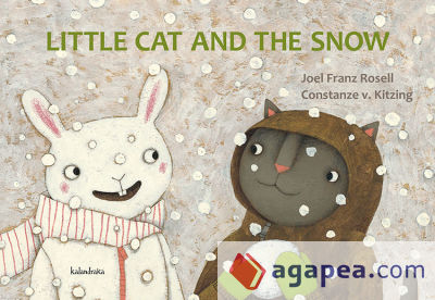 Little cat and the snow