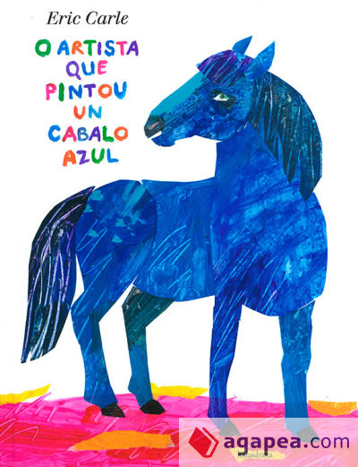 O artista que pintou un cabalo azul