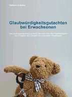 Portada de Glaubwürdigkeitsgutachten bei Erwachsenen (Ebook)