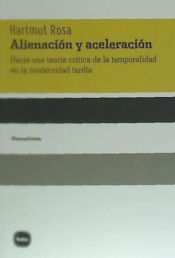 Portada de Alienación y aceleración