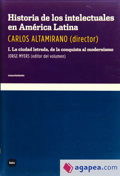 Historia de los intelectuales en América Latina