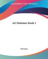 Portada de Ad Nationes Book I