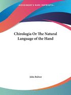 Portada de Chirologia or the Natural Language of The Hand (1644)