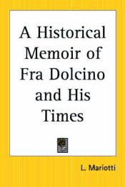 Portada de Historical Memoir of Fra Dolcino and His Times