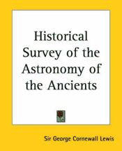 Portada de Historical Survey of the Astronomy Of The Ancients