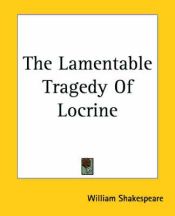 Portada de Lamentable Tragedy of Locrine