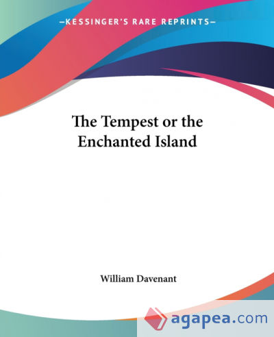 Tempest or the Enchanted Island