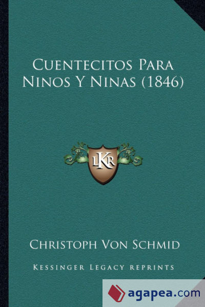 Cuentecitos Para Ninos Y Ninas (1846)