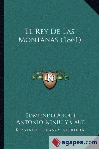El Rey De Las Montanas (1861)