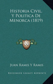 Portada de Historia Civil, Y Politica De Menorca (1819)