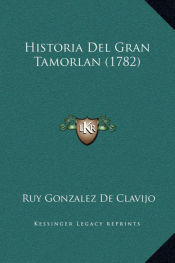 Portada de Historia Del Gran Tamorlan (1782)