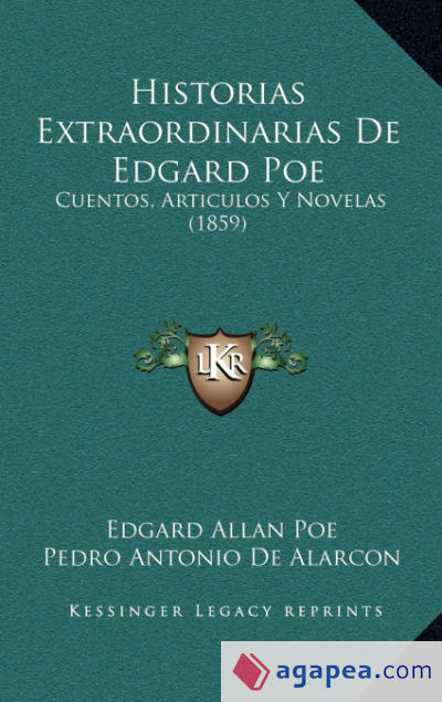 Historias Extraordinarias De Edgard Poe