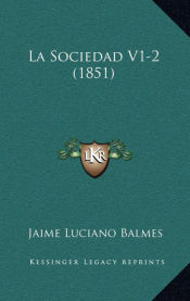 Portada de La Sociedad V1-2 (1851)