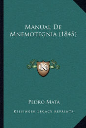 Portada de Manual De Mnemotegnia (1845)