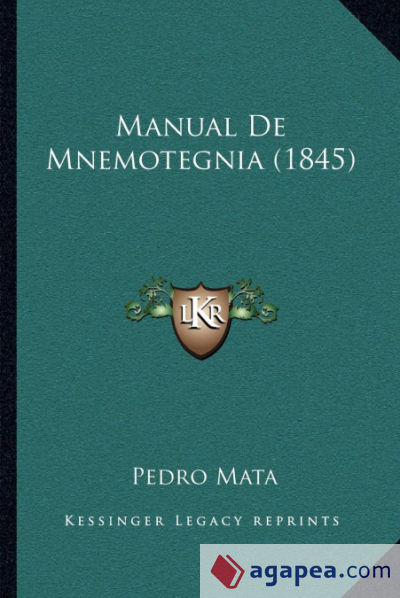 Manual De Mnemotegnia (1845)