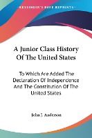 Portada de A Junior Class History Of The United States