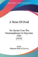 Portada de A Term Of Ovid