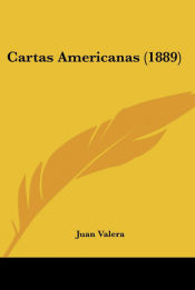 Portada de Cartas Americanas (1889)