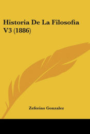 Portada de Historia De La Filosofia V3 (1886)