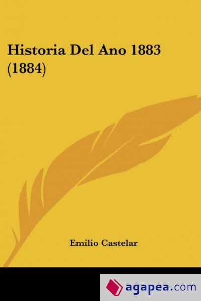 Historia Del Ano 1883 (1884)