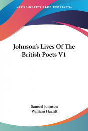 Portada de Johnsonâ€™s Lives Of The British Poets V1