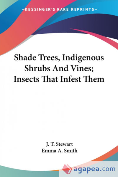 Shade Trees, Indigenous Shrubs And Vines; Insects That Infest Them