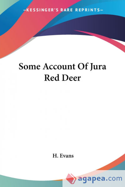 Some Account Of Jura Red Deer