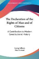 Portada de The Declaration of the Rights of Man and of Citizens