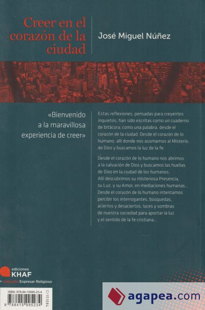 Creer en el corazón de la ciudad. La fe que busca comprender