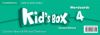 Kid's Box for Spanish Speakers 4: : wordcards