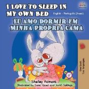 Portada de I Love to Sleep in My Own Bed (English Portuguese Bilingual Book - Brazilian)