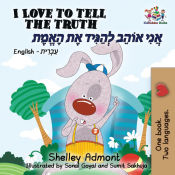 Portada de I Love to Tell the Truth (English Hebrew book for kids)