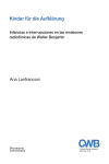 Kinder für die Aufklärung: Infancias e interrupciones en las emisiones radiofónicas de Walter Benjamin