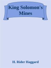 Portada de King Solomon's Mines (Ebook)