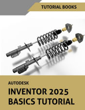 Portada de Autodesk Inventor 2025 Basics Tutorial (COLORED)