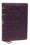 Kjv, Sovereign Collection Bible, Personal Size, Leathersoft, Purple, Thumb Indexed, Red Letter Edition, Comfort Print: Holy Bible, King James Version