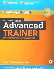 Portada de Advanced Trainer. Six Practice Tests with answers and 3 audio CDs. Second edition