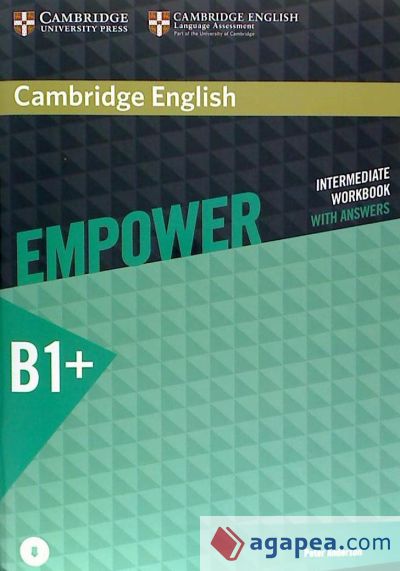 Cambridge English Empower. Workbook + downloadable Audio (B1+)