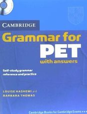Portada de Cambridge Grammar for PET. Book with answers and Audio CD