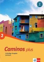 Portada de Caminos plus 2. Lehrbuch