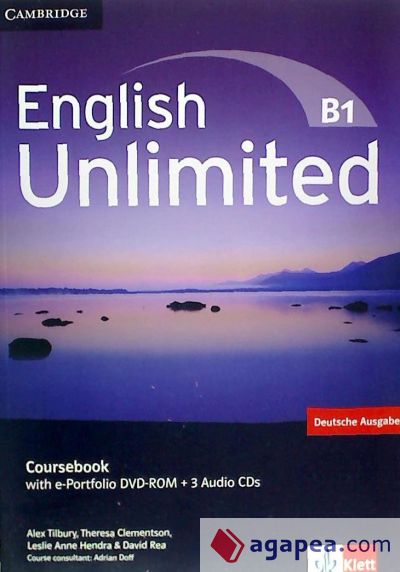 English Unlimited B1 - Pre-Intermediate. Coursebook with e-Portfolio DVD-ROM + 3 Audio-CDs