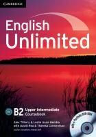 Portada de English Unlimited B2 - Upper-Intermediate. Coursebook with e-Portfolio DVD-ROM + 3 Audio-CDs