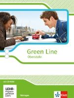 Portada de Green Line Klasse 11/12 (G8), Klasse 12/13 (G9) Oberstufe. Schülerbuch mit CD-ROM. Ausgabe für Thüringen