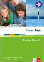 Portada de Green Line Oberstufe. Language and Skills Trainer Klasse 10 mit Audio-CD
