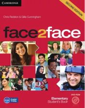 Portada de face2face. Student's Book with DVD-ROM. Elementary 2nd edition