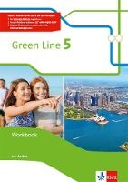 Portada de Green Line 5. Workbook mit Audio-CDs 9. Klasse