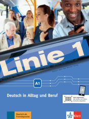 Portada de Linie 1, A1. Kurs- und Übungsbuch mit Video und Audio auf DVD-ROM